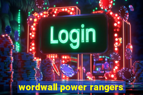 wordwall power rangers